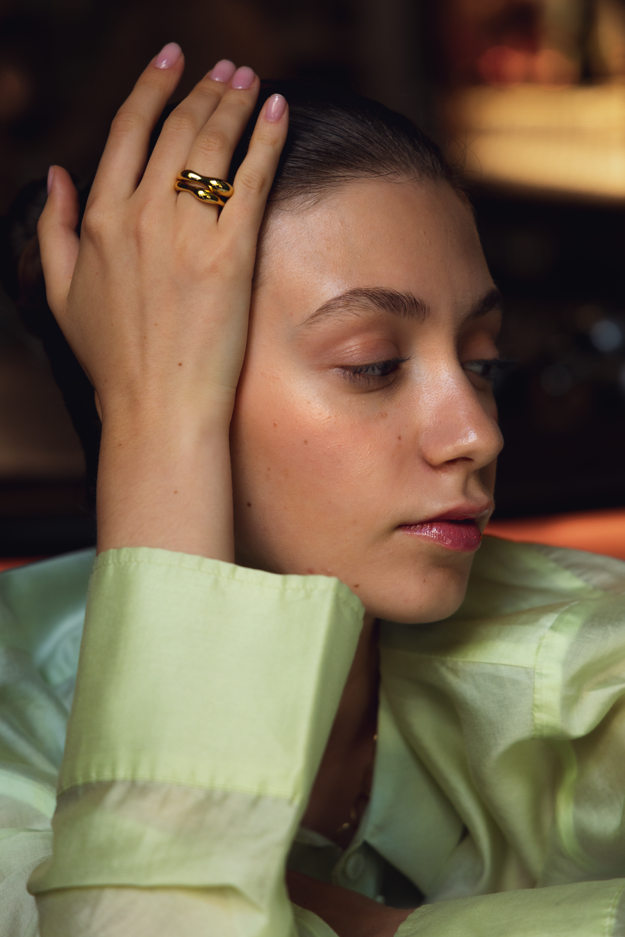 Vera3 Gold Ring