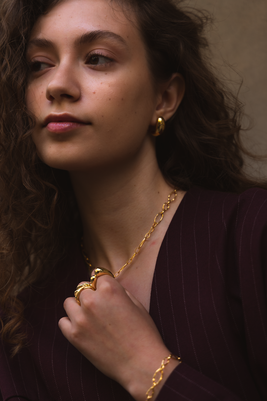 GoldJamu2 Necklace